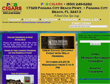 Tablet Screenshot of pcbcigars.com